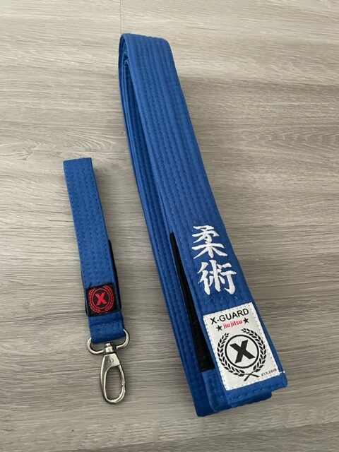 Blue Thick Color Rank Belt – X-Guard Brand: Brazilian Jiu Jitsu Fight Wear