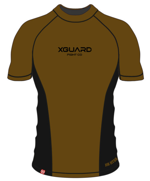 Comp Rash Guard | Brown Rank